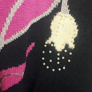 Vintage Sweaters - Vintage 1960s Mr Mort beaded sweater size Large Vintage Sweaters - Vintage 1960s Mr Mort beaded sweater size Large